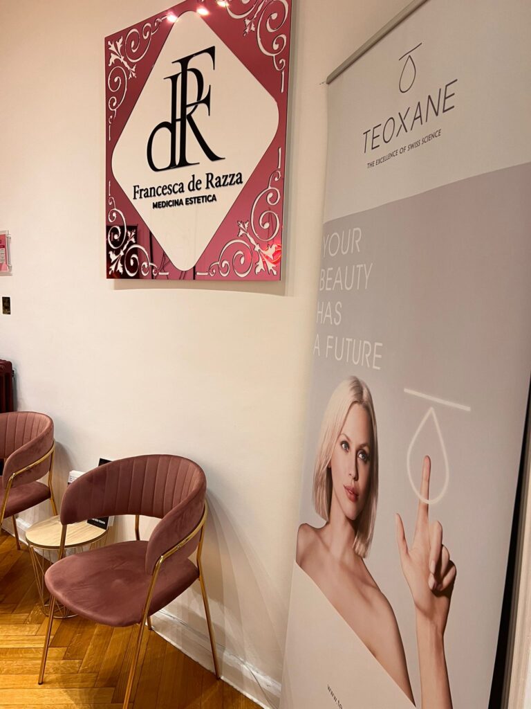 Dettaglio del logo dello studio Francesca de Razza