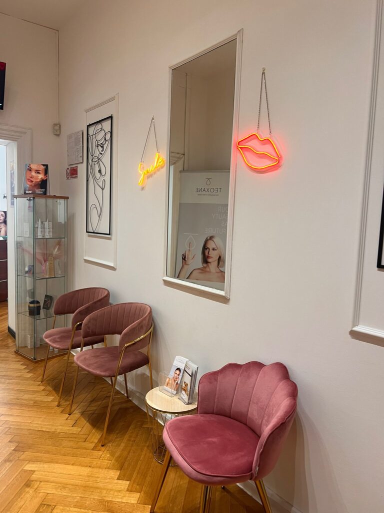 Sala d'attesa dello studio della Dott.ssa de Razza
